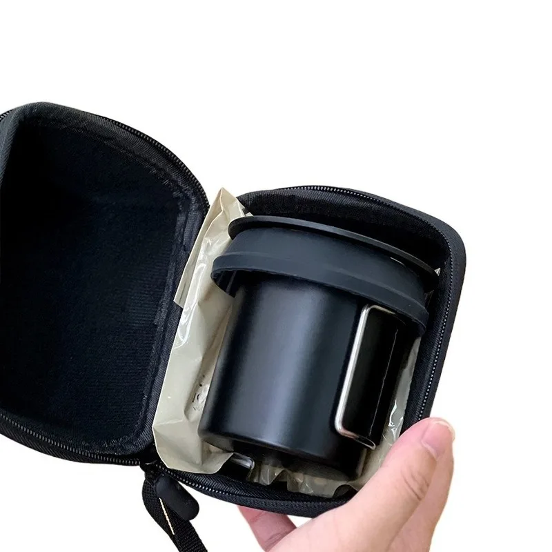For Hand Brewed Coffee Set, Travel Car Camping, Portable Silicone Entry Combination Gift Box, Integrated Slag Partition Outdoor