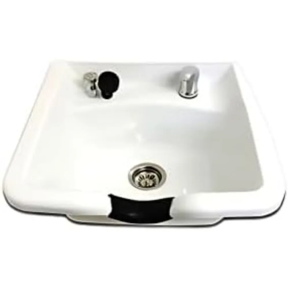 

Extra Wide Shampoo Bowl Plastic Salon and Spa Hair Sink Beauty Salon Equipment