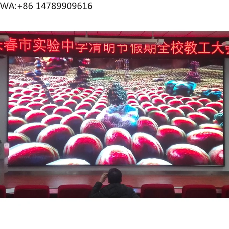 Layar Panel Dinding 3D LED Baru untuk Dalam Ruangan, Terpasang di Dinding