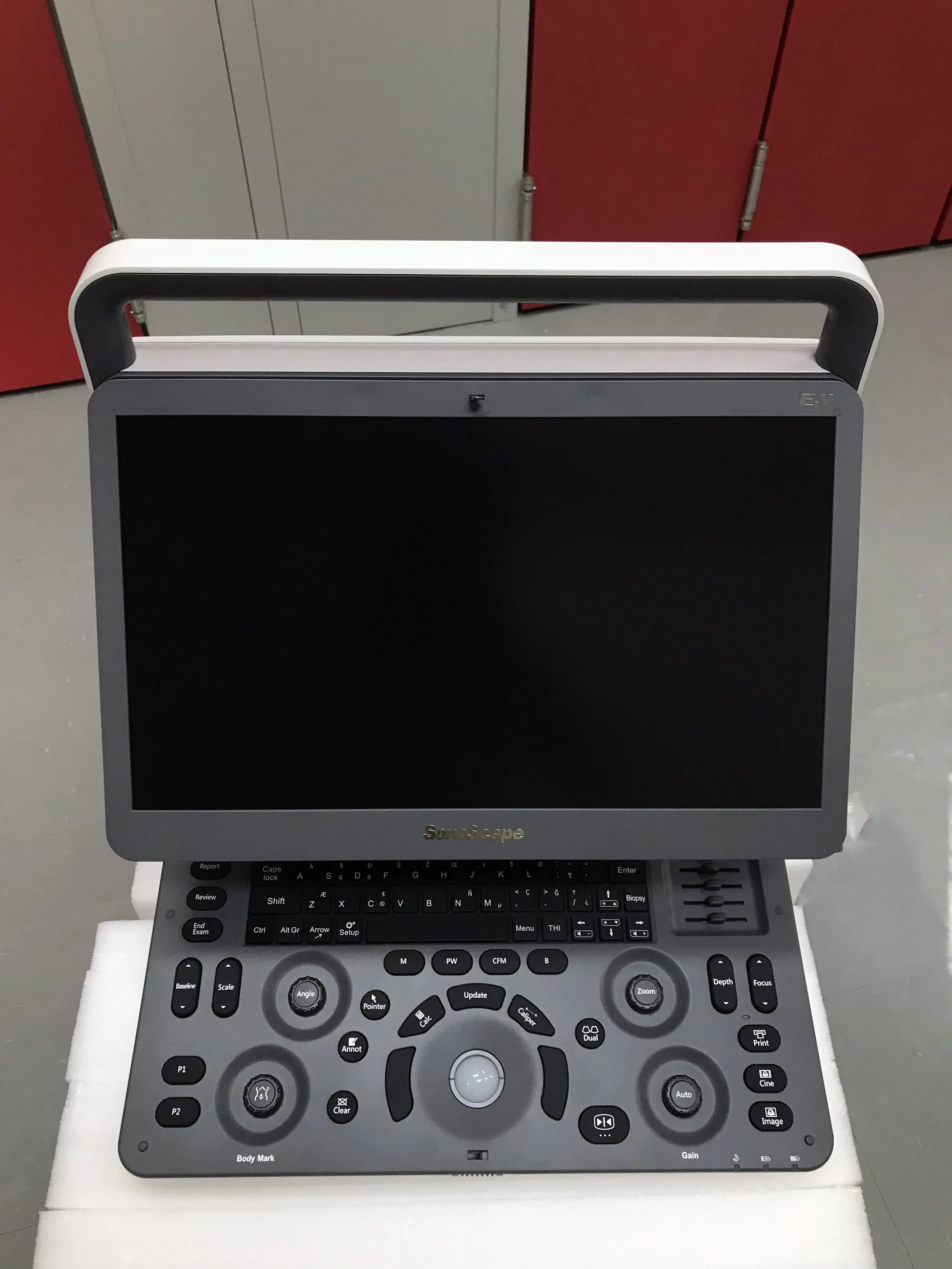 Stock ! ! ! MacoS550E1V e2v, Machine à Ultrasons pour Vétérinaire, Type d'Ordinateur Portable, Meilleure Vente