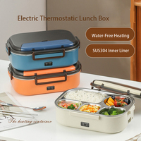 electric heating lunch box office heating and insulating car-use water-free plug-in portable constant-temperature lunch box