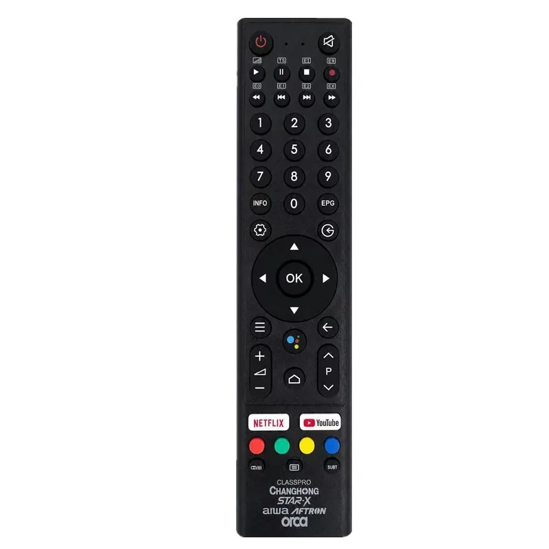 GCBLTVC1GBBT Replacement Remote Control For CHIQ Changhong Qike U43H10 U50H10 U55H10 Spare Parts Without Voice Function