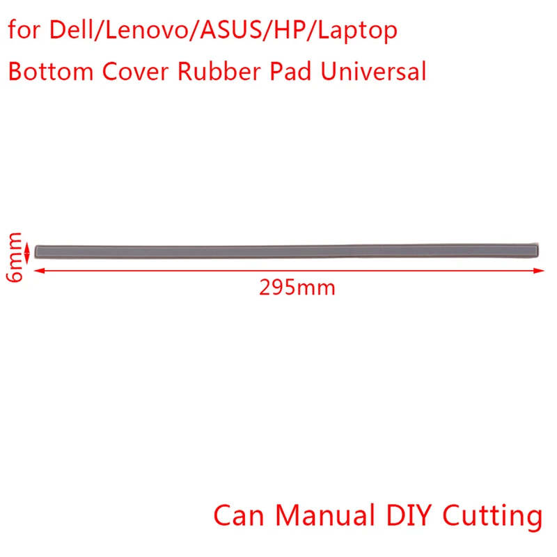 Hot sale 1pc Universal Laptop Rubber Strip For DIY Bottom Case Foot Pad Surface Laptop Rubber Foot Pad