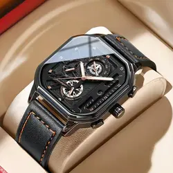 POEDAGAR Mode Quarz Männer Uhren Top Marke Wasserdichte Leucht Chronograph Sport Uhr Relogio Masculino reloj Hohe Qualität