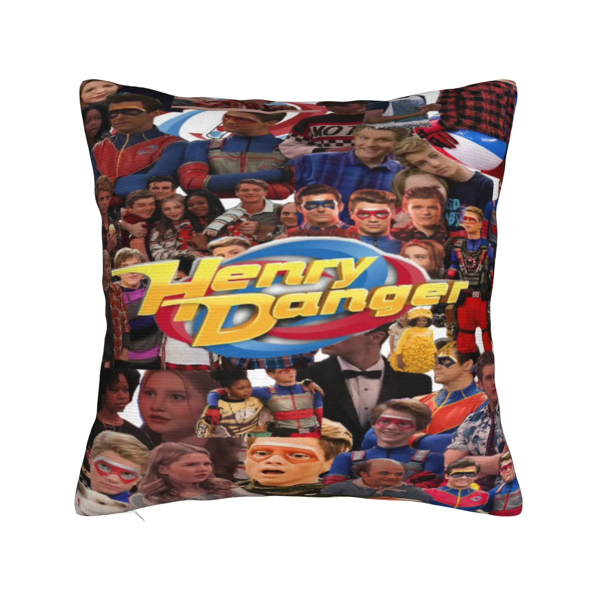 Captain Henry And Kid Danger  Printing Pillowcases Cushion Cover  Pillow Covers New Style Chair Decor Square Multi Size