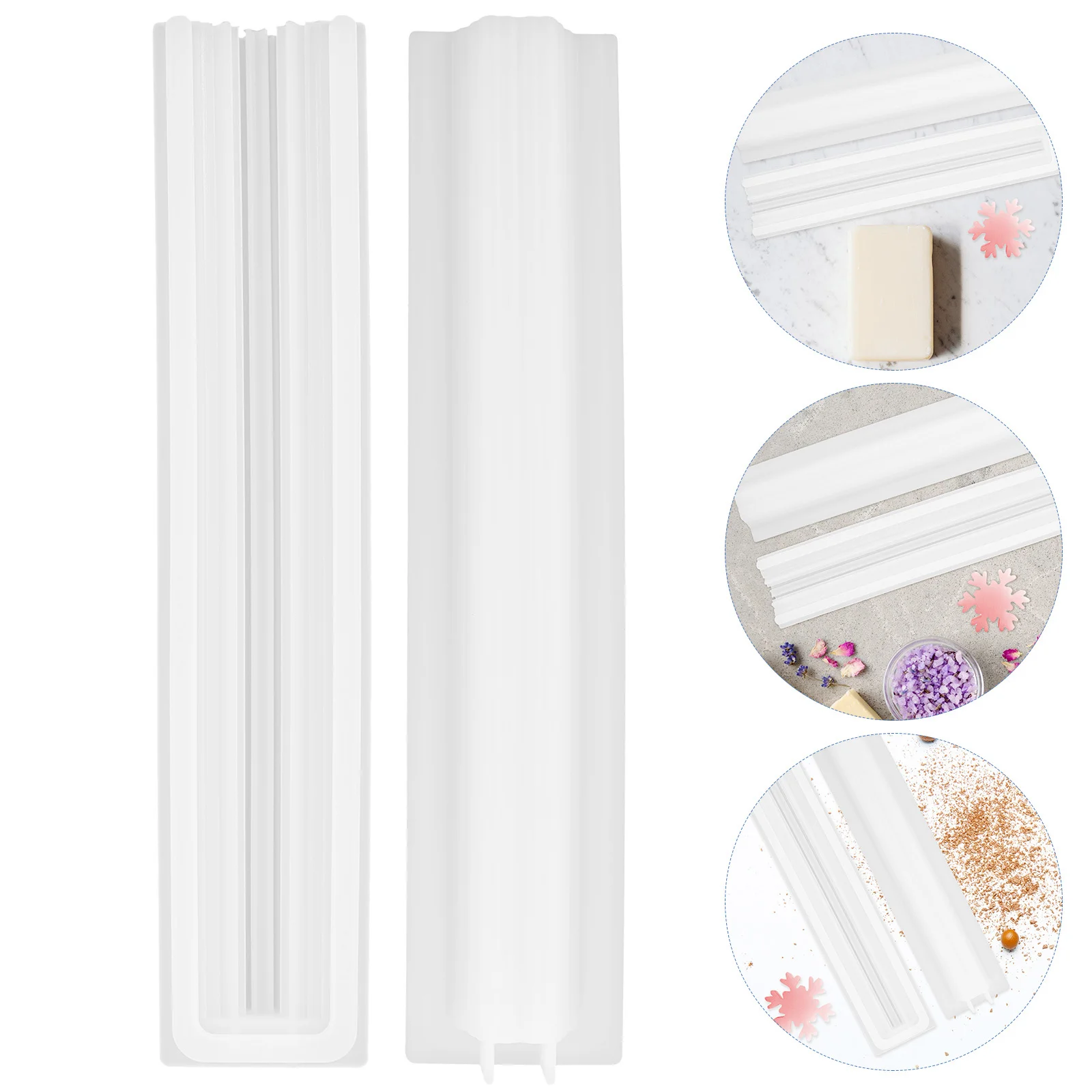 

Snowflake Shaped Silicone Mold DIY Scented Soap Mold for Aromatherapy Making Craft Molds for Candles