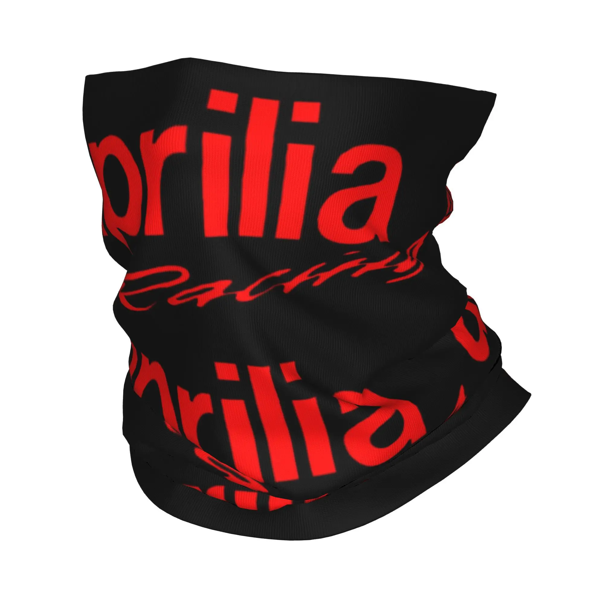 Custom Aprilias Racing Motos Bandana Neck Gaiter UV Protection Face Scarf Cover Women Men  Headwear Tube Balaclava