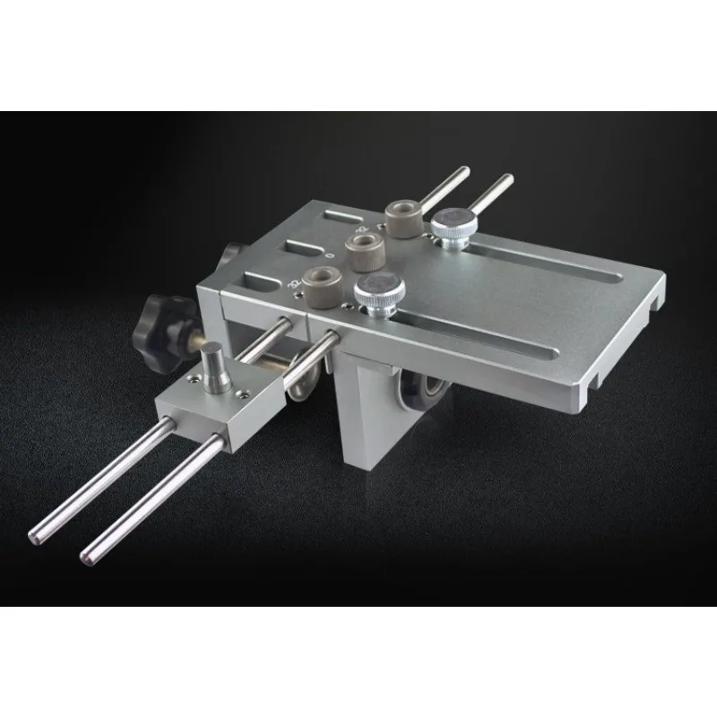 3 In 1 Drilling Locator Woodworking 2 In 1 Hole Opener Round Dowel Punching Jig For Panel Furniture Tenon Hole Positioning