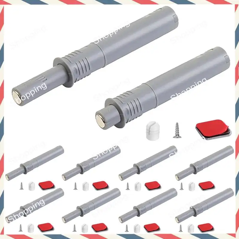 M20K Push To Open Cabinet Hardware 10er-Pack Push Latch & Lock für Tür-Touch-Riegel und Catch Push Release-Schublade