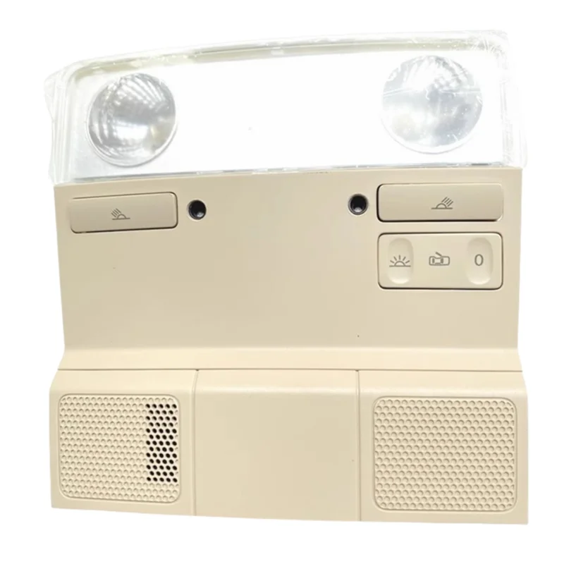 

For VW CC Jetta Golf 5 6 Passat Tiguan Beige Roof Reading Light With Spotlight Assy 1K0947105P 1KD947105B Ceiling Lamp