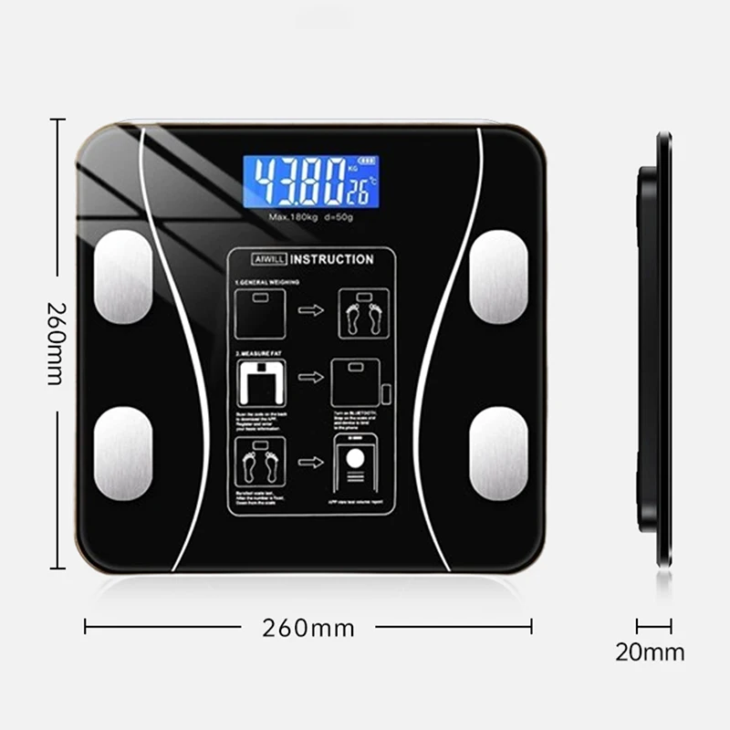 Smart Digital Body Fat Scale 6