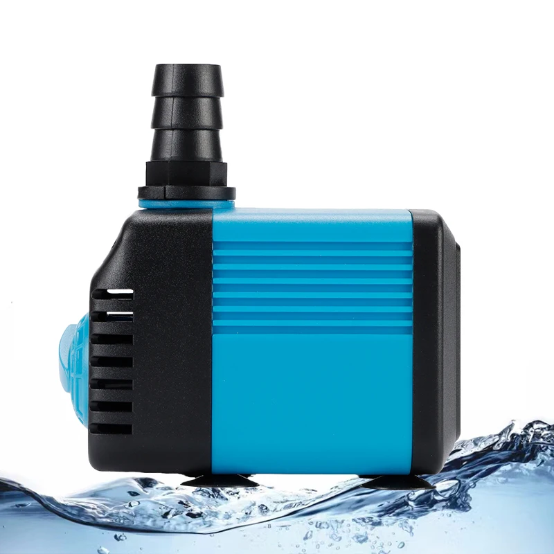 10W 600L/H Submersible Water Pump Eu Plug 220V Aquarium Fish Pond Tank Spout Marin Temperature Control Clean Side Pump