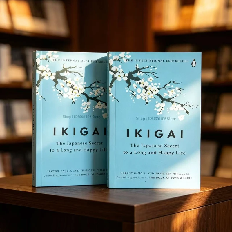 The Japanese Secret Philosophy By Hector Garcia Inspirational Book for A Happy Healthy in English for Adults Teen Ikigai