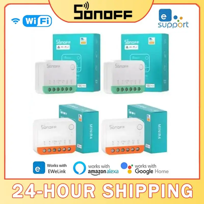 

Мини-переключатель SONOFF MINIR4M / MINIR4 Extreme с поддержкой Wi-Fi