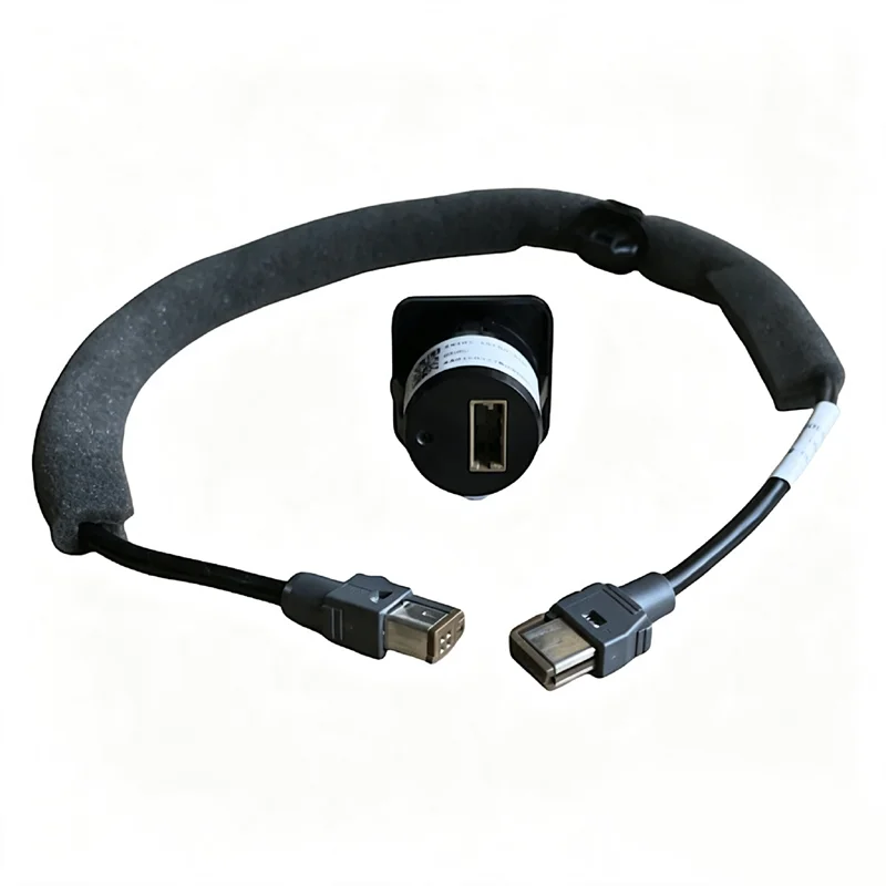 USB Socket Base & Wiring Harness Cable For Suzuki Vitara 2015-2020 Car Center Console USB Interface