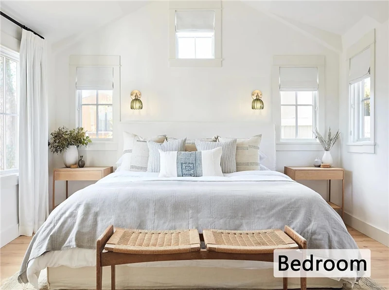 Modern Floral Glass Wall Lamp With a Switch For Bedroom Room Decoration Study Led Lights Mirror Light Nordic Wall Sconce