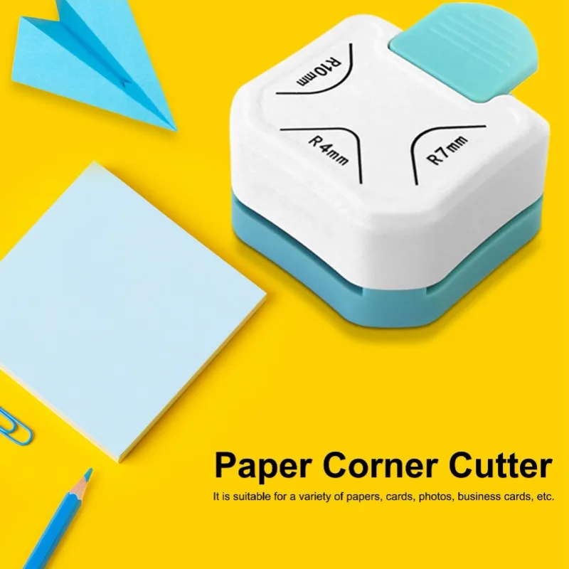 3-in-1 Hoekafronder Voor Papier – Perforator Voor Scrapbooking, Kaarten Maken En Foto's – Rondt Hoeken Af In Drie Formaten – Handig Knutselgereedschap