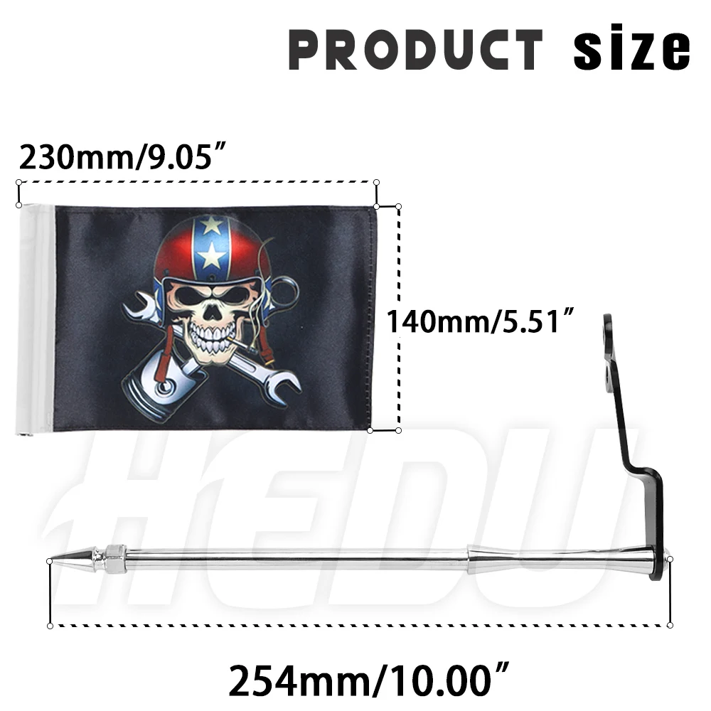 ホンダゴールドに適したオートバイのフラッグポールキット,gl1800,f6b,gl1800, 2021