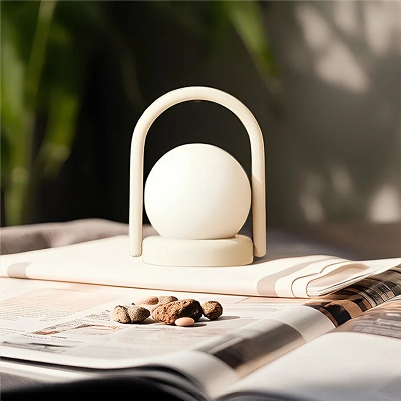 ABKY-Nachtlampje voor kinderen Camping Bureaulamp Oplaadbaar Draagbaar Nachtkastje Touch Lamp Siliconen Dimbaar Nachtlampje