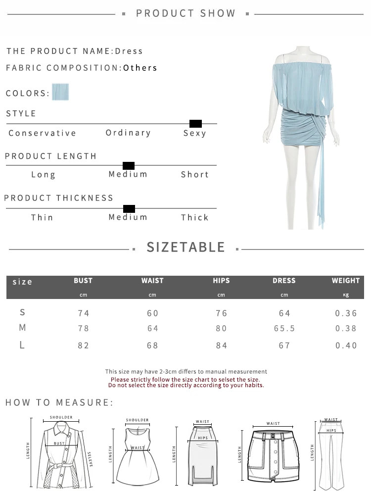 Sisterlinda Folds Tassel Slash Neck Dress Damen Mesh Solid Sweet Elegant Summer Trend Vacation Prom Party Classic Mini Bodycon – Detail 1