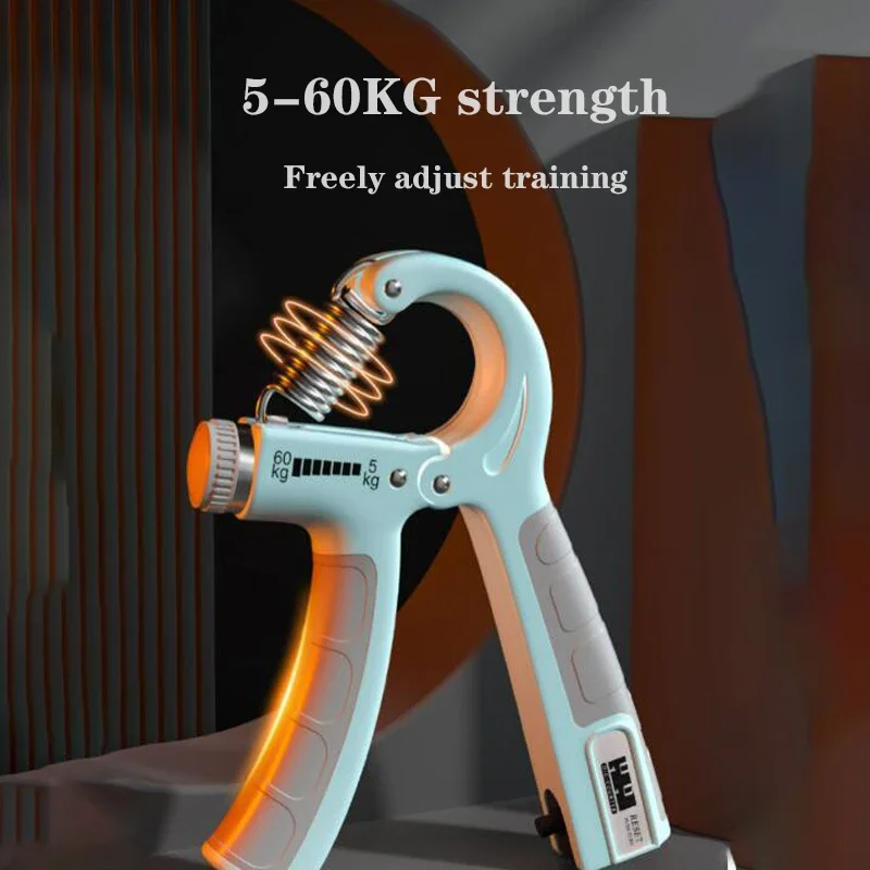 Counting Intensity Adjustable Hand Exerciser Hand Grip Strengthener Hand Trainer  High Strength Thickened Spring Hand Trainer