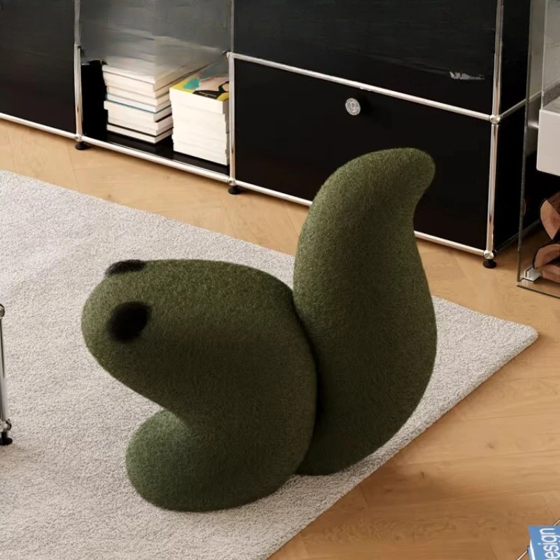

New designer creative stool home living room cartoon animal sofa chair casual decoration