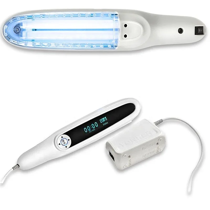 hot selling handheld uvb phototherapy 311nm narrow band uvb lamps for psoriasis vitiligo