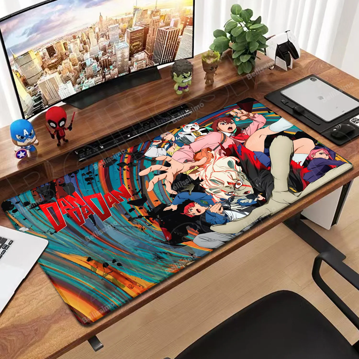 New Anime Mouse Pad PC Gaming Mousepad Dandadan Ayase Momo Takakura Ken Seiko Keyboard Desk Mat Laptop Non-slip Rubber Table Mat