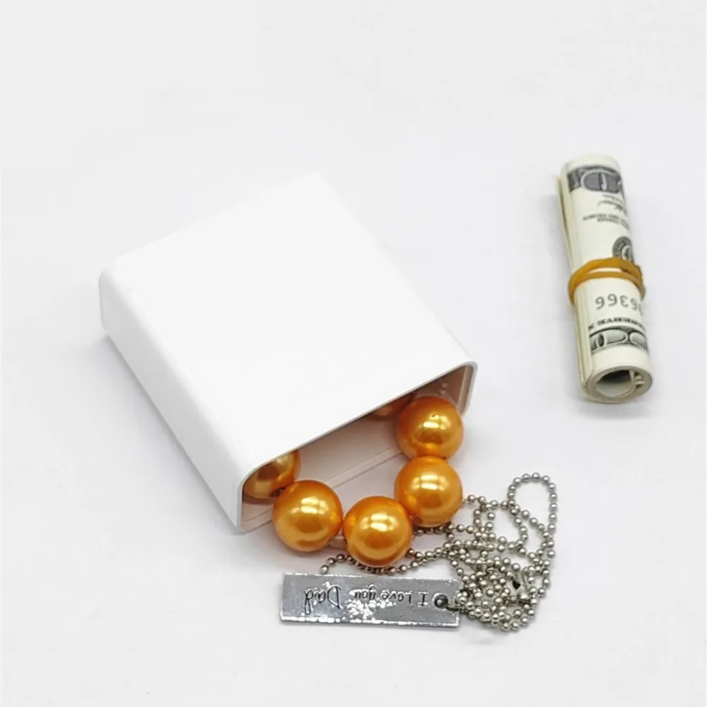 Creative Hidden Storage Box - 120W Power Adapter Shell Secret Stash for Valuables/Cash/Medicines Safe Diversion Safe