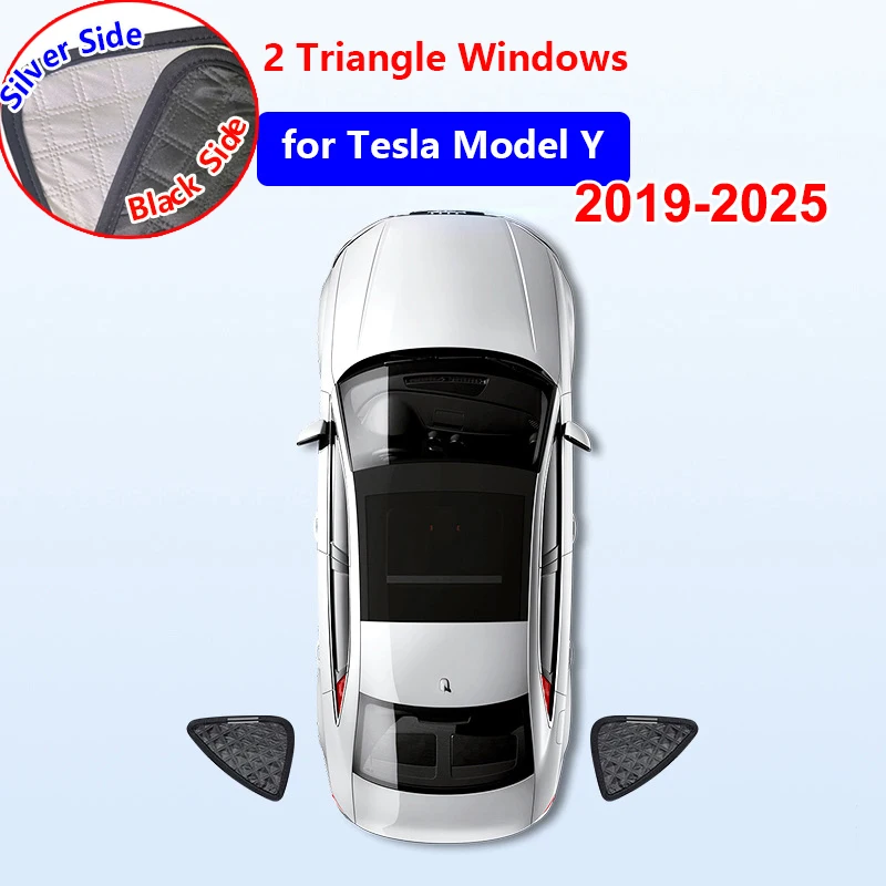 Voor Tesla Model Y Juniper 2025 Venster Zonnescherm Model 3 Highland 2024 Voorruit Zonnescherm Uv-bescherming Shading Netto accessoires - afbeelding 1