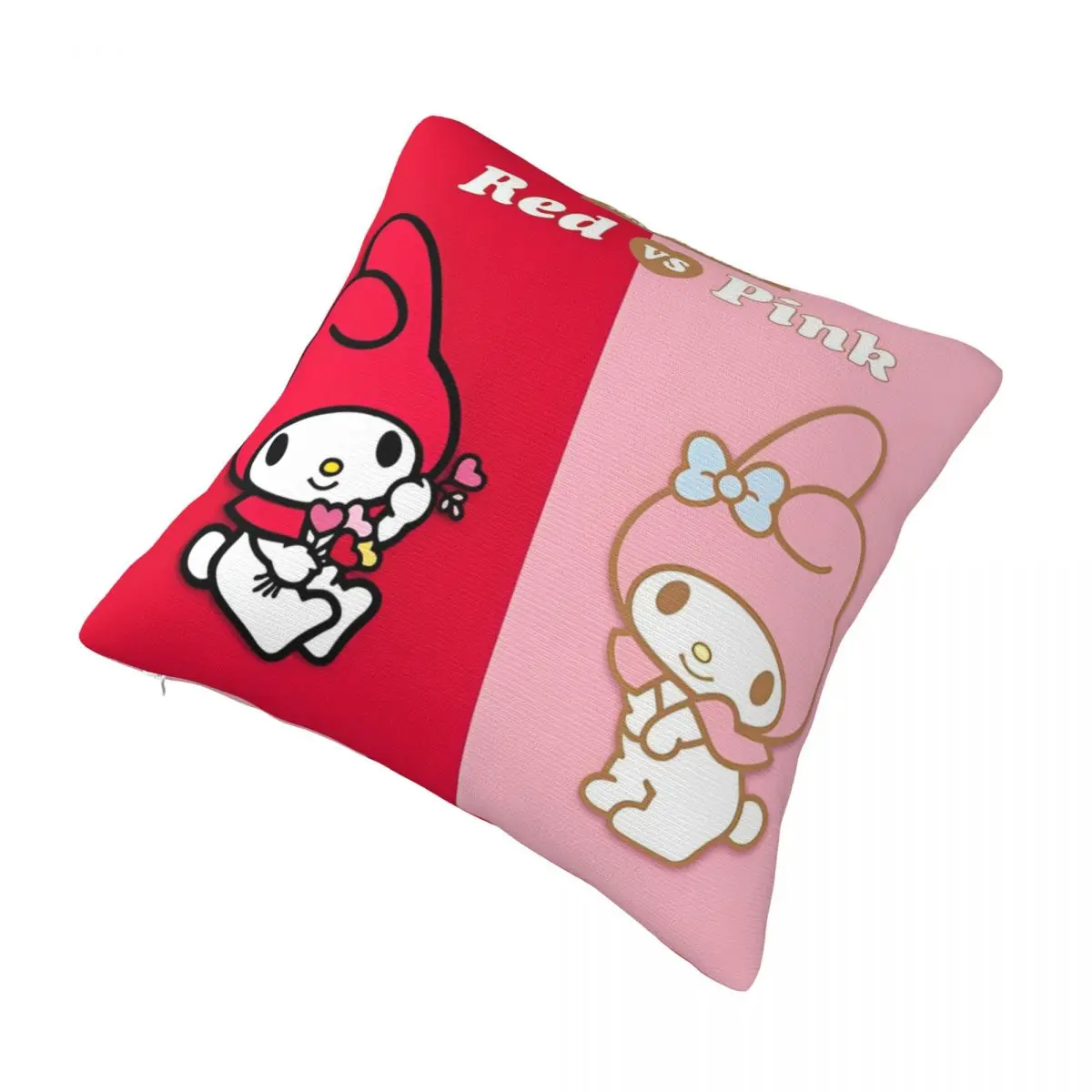 Sanrio My Melody Pillowcases Printing Polyester Cushion Cover Decor Throw Pillow Case Cover Home Square 45X45cm Multiple Sizes