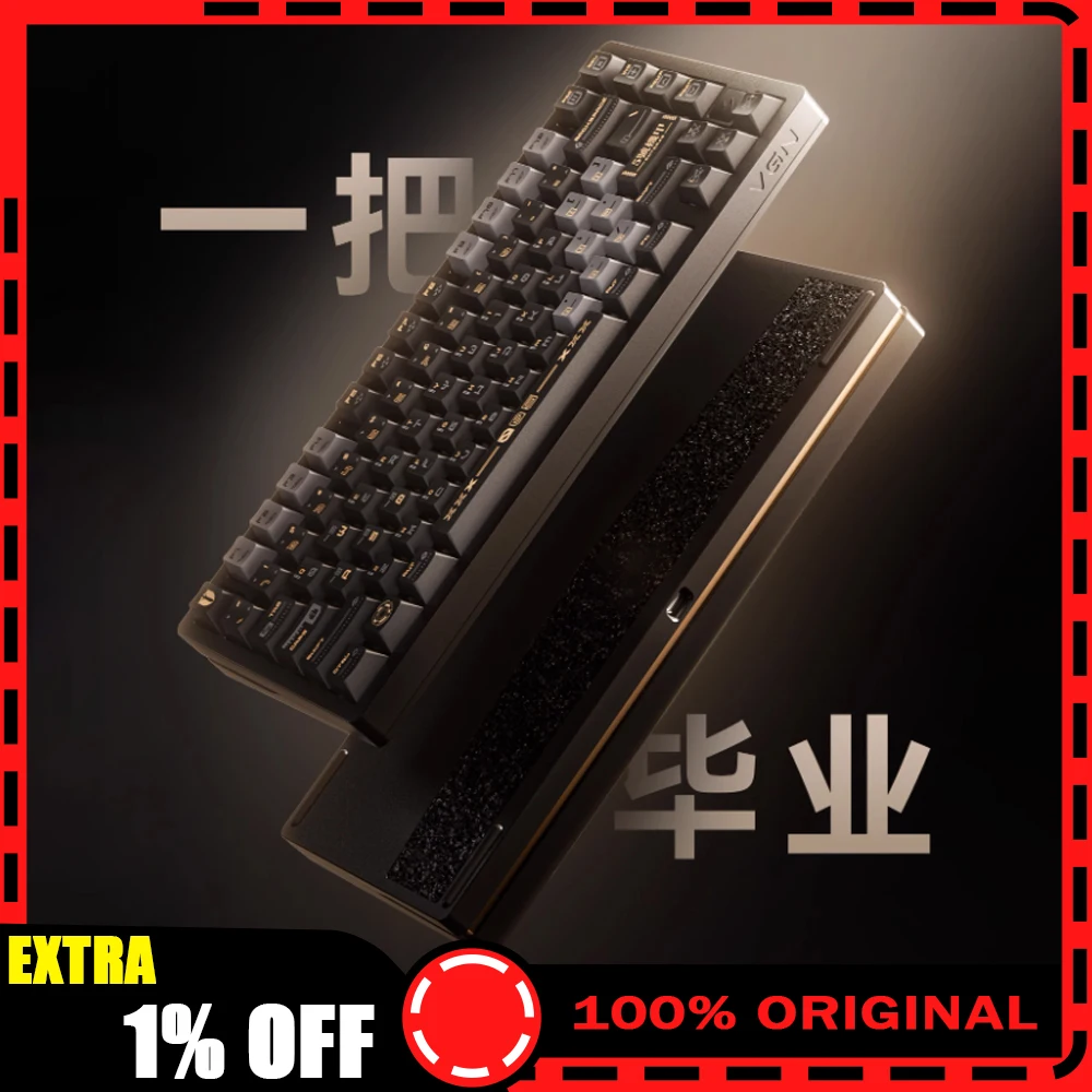 

VGN Flash Magnetic Switch Keyboard Wired Mechanical Keyboard 8000Hz 0.001mmRT Gaming Keyboard PC Accessories FPS Gamer Gifts