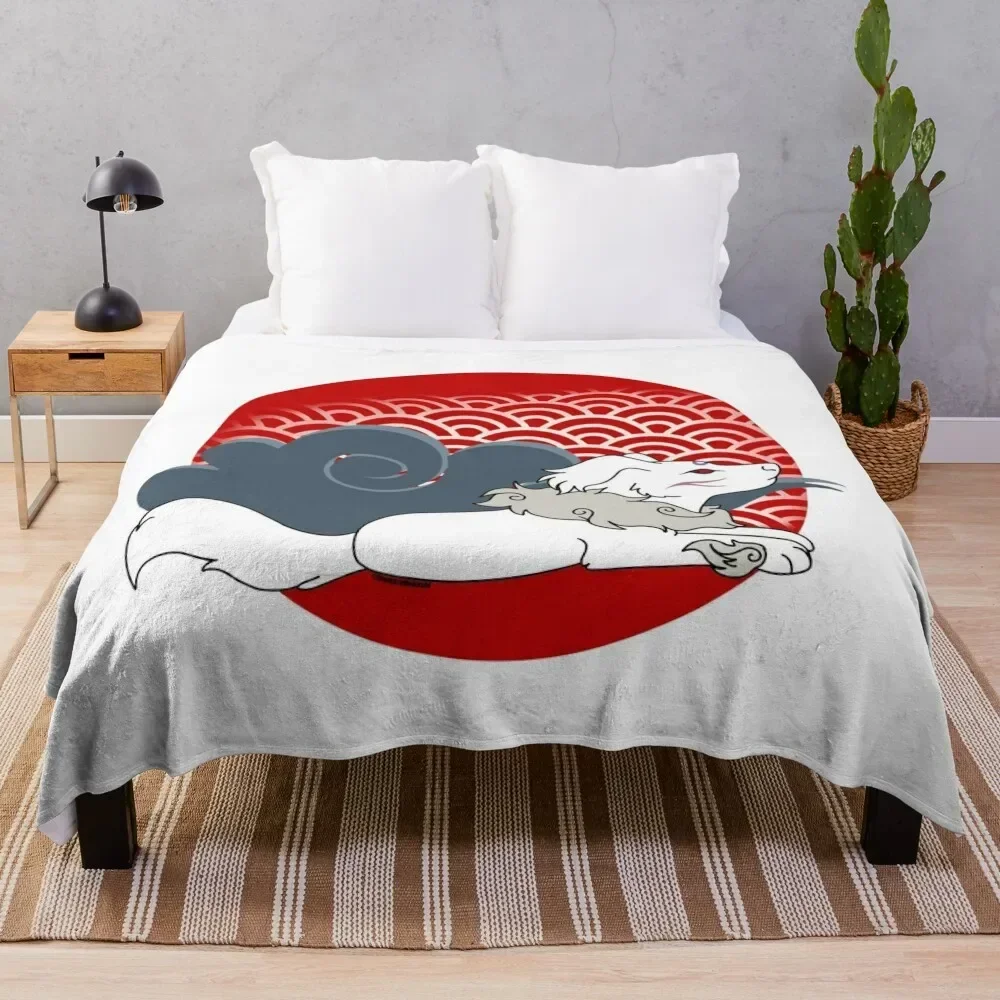 

Sesshom-awoo Throw Blanket Sofa Quilt Single Sofa Throw Soft Big Blankets