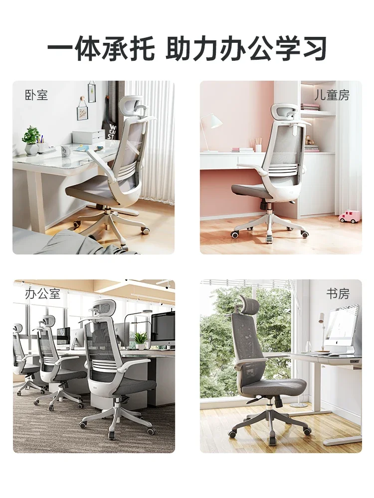 Silla de ordenador Silla de estudio para el hogar Escritorio ergonómico