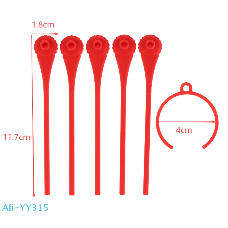 【Y】5pcs Rotating Nozzle + 1pc Tube Holder For Spray Cans Achieve More Precise Spraying Reduce Waste For 3mm/4mm Spray Cans