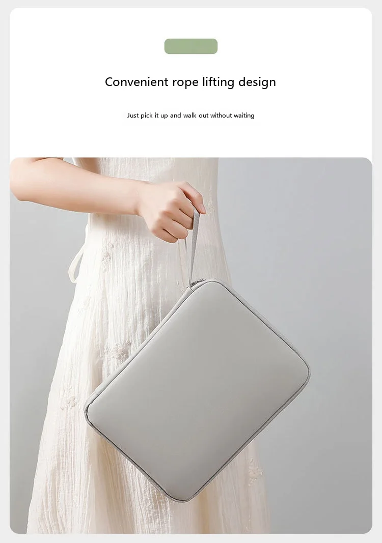 PU-Tablet-Hülle 10,9-13,3 Zoll Schutztasche für iPad mit weichem Futter – Detail 9