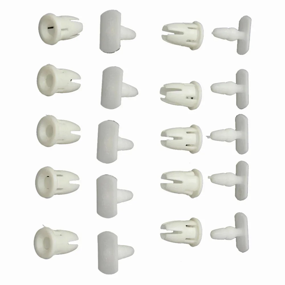 Secure And Reliable Side Skirt Door Sill Card Panel Overlay Repair Trim Clips For Mercedes, 10 Sets For Complete Replacement