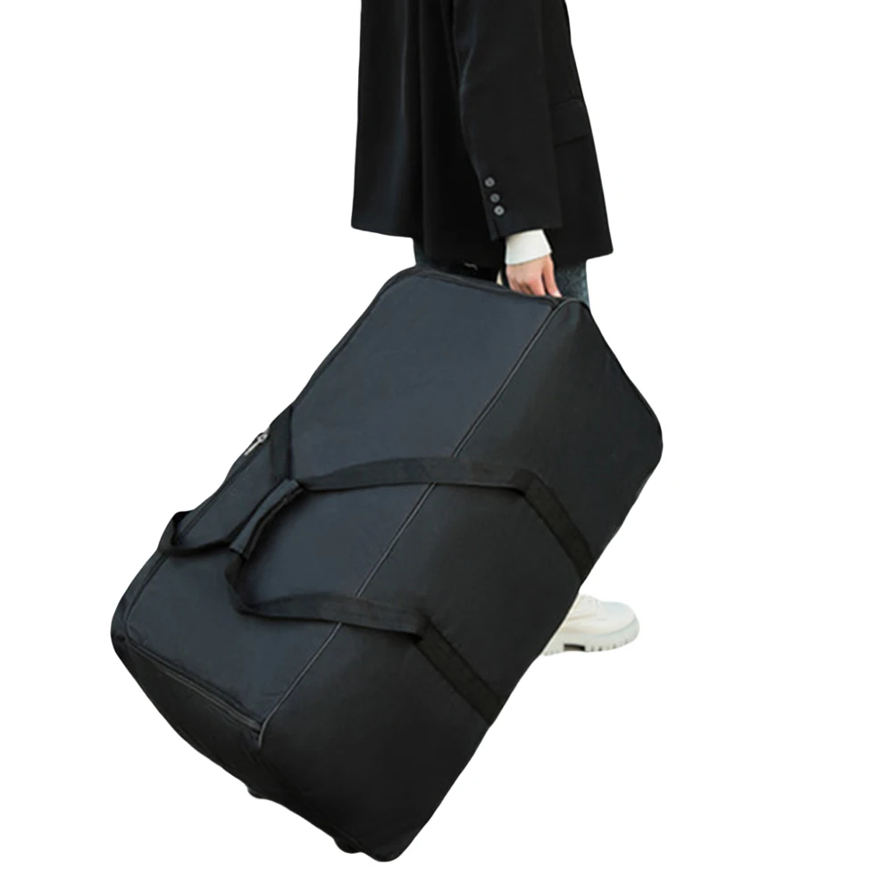 Bolsa de equipaje de viaje, bolsa con ruedas plegable, portaequipajes de gran capacidad, Maleta de viaje portátil impermeable para hombres y mujeres