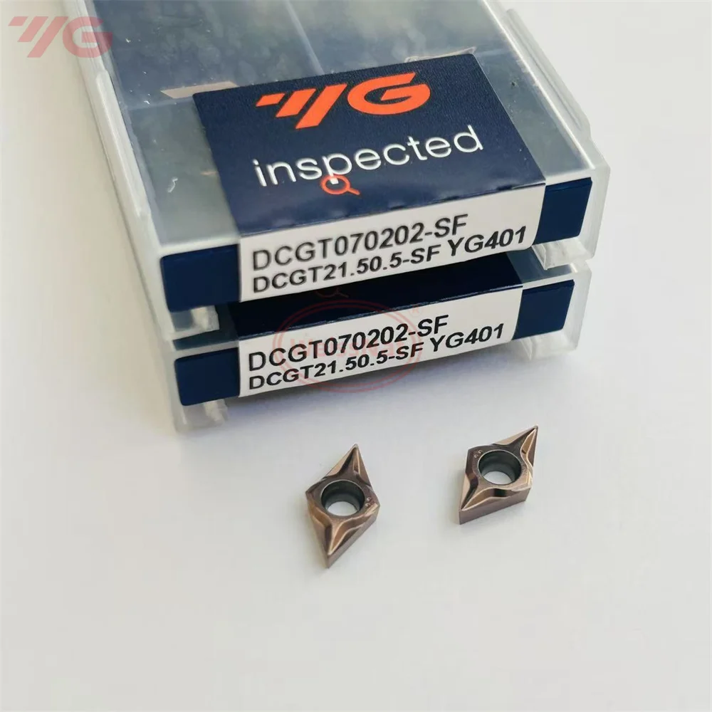 

DCGT070202, DCGT070204, DCGT11T302, DCGT11T304-SF YG401 Твердосплавная пластина DCGT21.50.5 DCGT21.51 DCGT32.51 Пластины