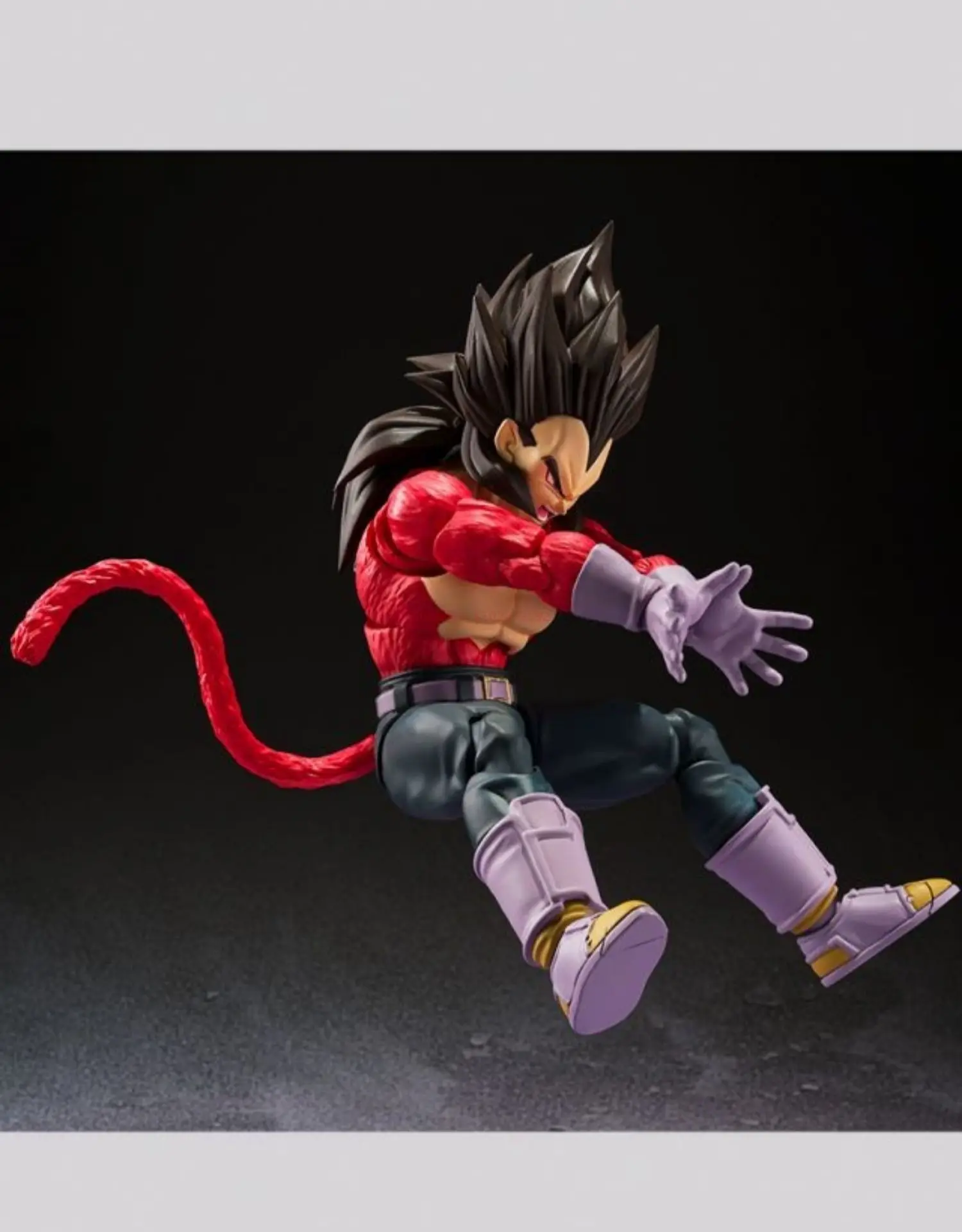 Оригинальная фигурка Bandai shфиги Вегета Ssj4 Super Saiyan 4, коллекционные модели из м/ф «Драконий жемчуг», крутые игрушки, рождественские подарки