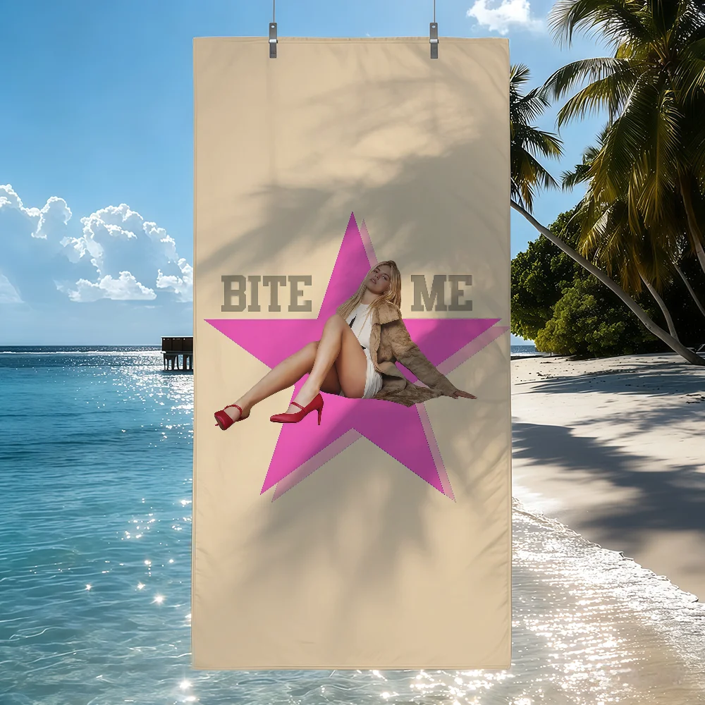 Singer Renee Rapp Towel Sports Quick Dry Travel Camping Sandproof Soft Light Large Beach Towel