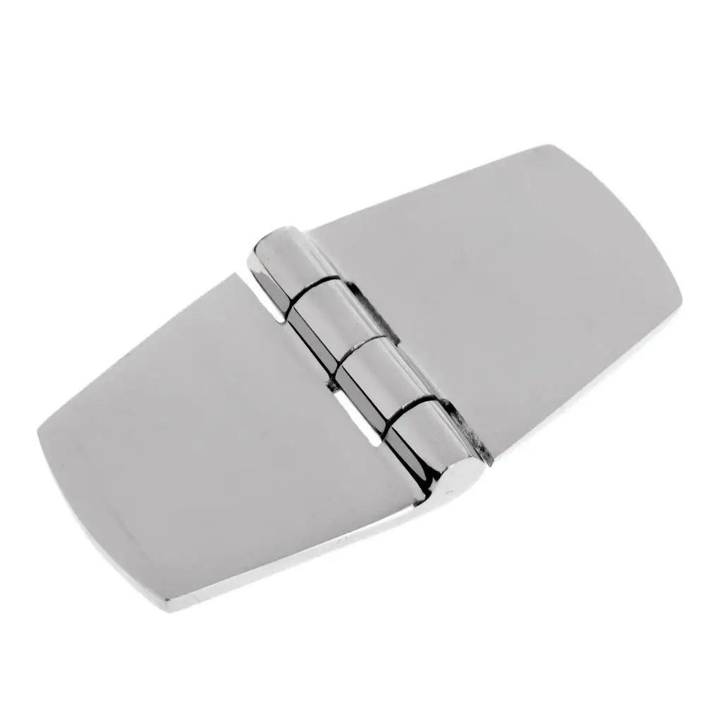 Marine Grade 316 Stainless Steel No Hole Hinge for Boat Handle Hatch Cover and Railing Bracket Boat