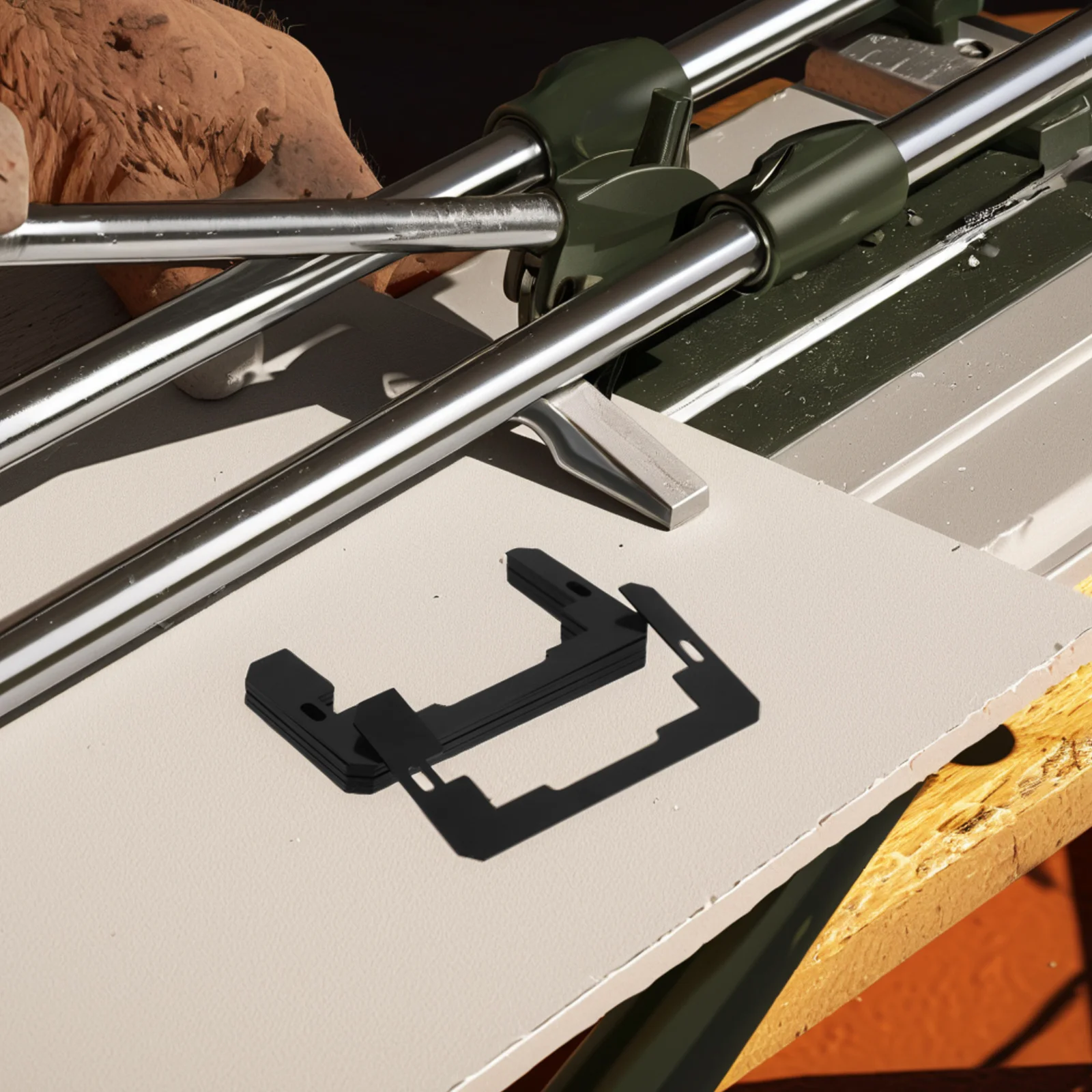 

10Pcs Leveling Shims Wall Plate Spacers Electrical Outlet Adjustment Plates Anti-Loosening Fixing Device Outlet Shims