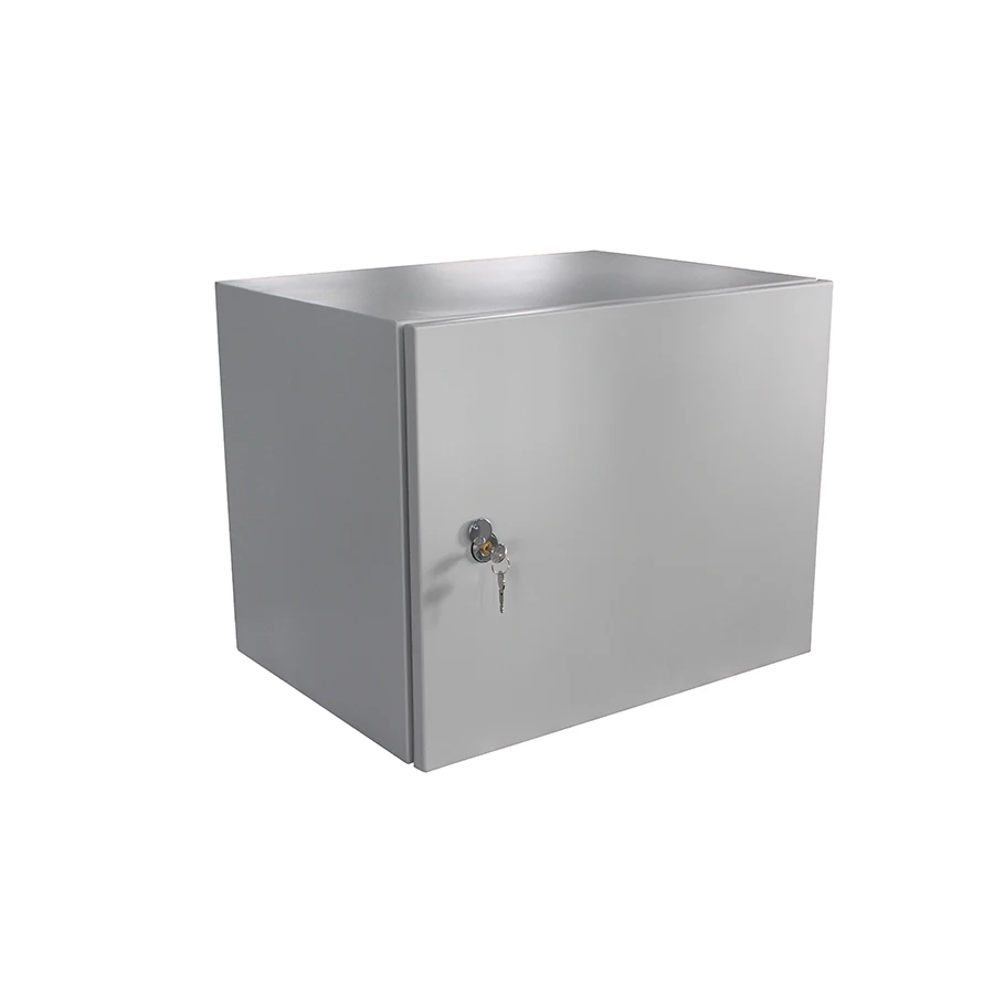 Outdoor Network Cabinet IP55/IP65 Wall Mounted Enclosure with Bottom Fan