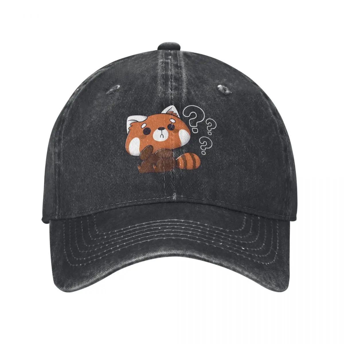 Forgetful Red Panda Baseball Cap Icon Rave tea Hat Sun Hat For Children Women's Golf Clothing Men's