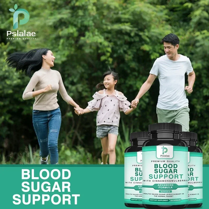 Blood Sugar Support - Controls Blood Sugar Levels, Supports Heart Health, Glucose Metabolism