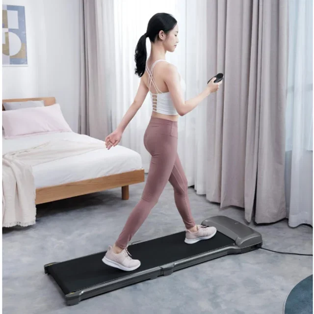 Walking Mat Treadmill Mini Slim Walking Gym Alloy Folding Smart APP Control Reliable Wall Easy Storage Portable