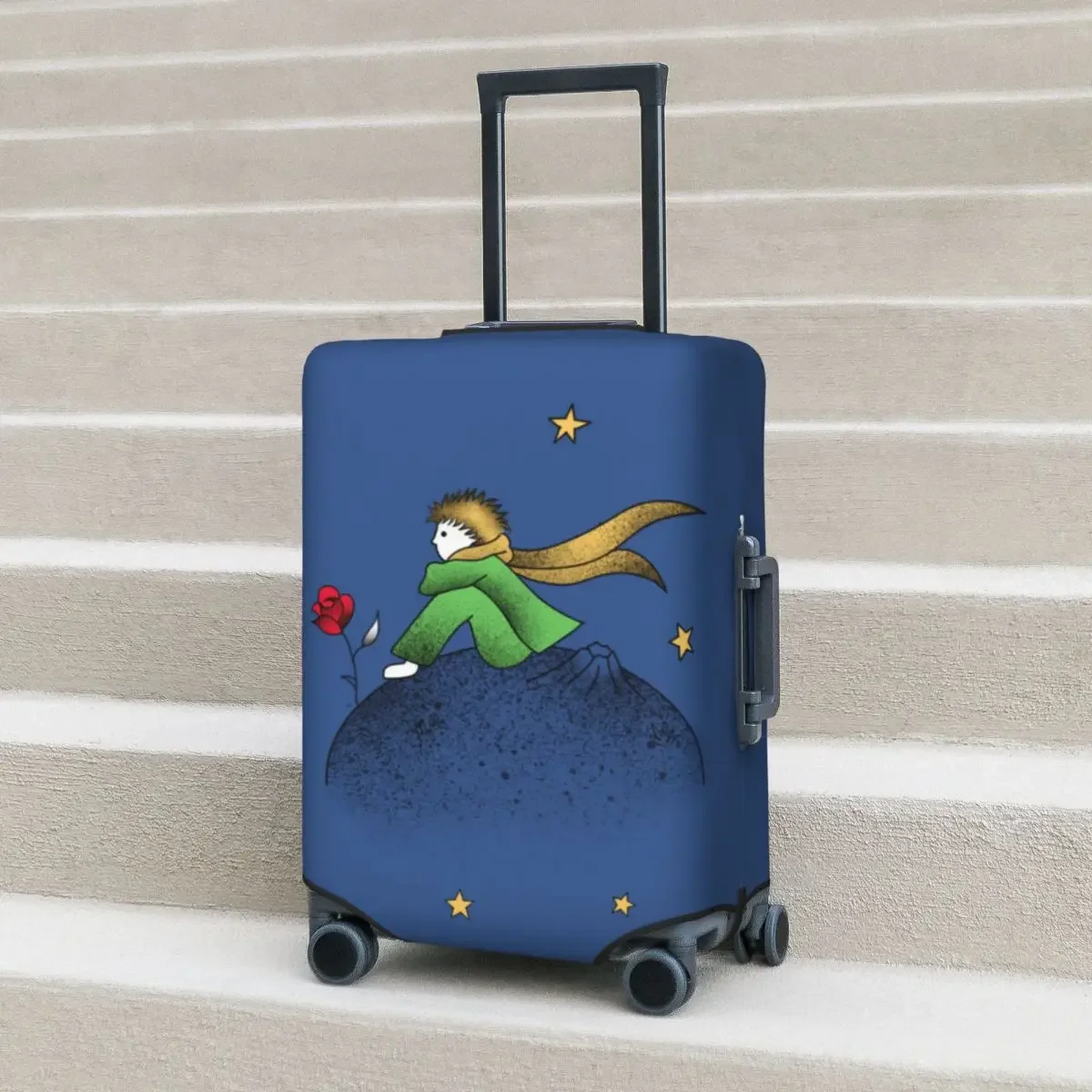 The Little Prince Suitcase Cover Famous Manga Business Vacation Elastic Luggage Accesories Protection