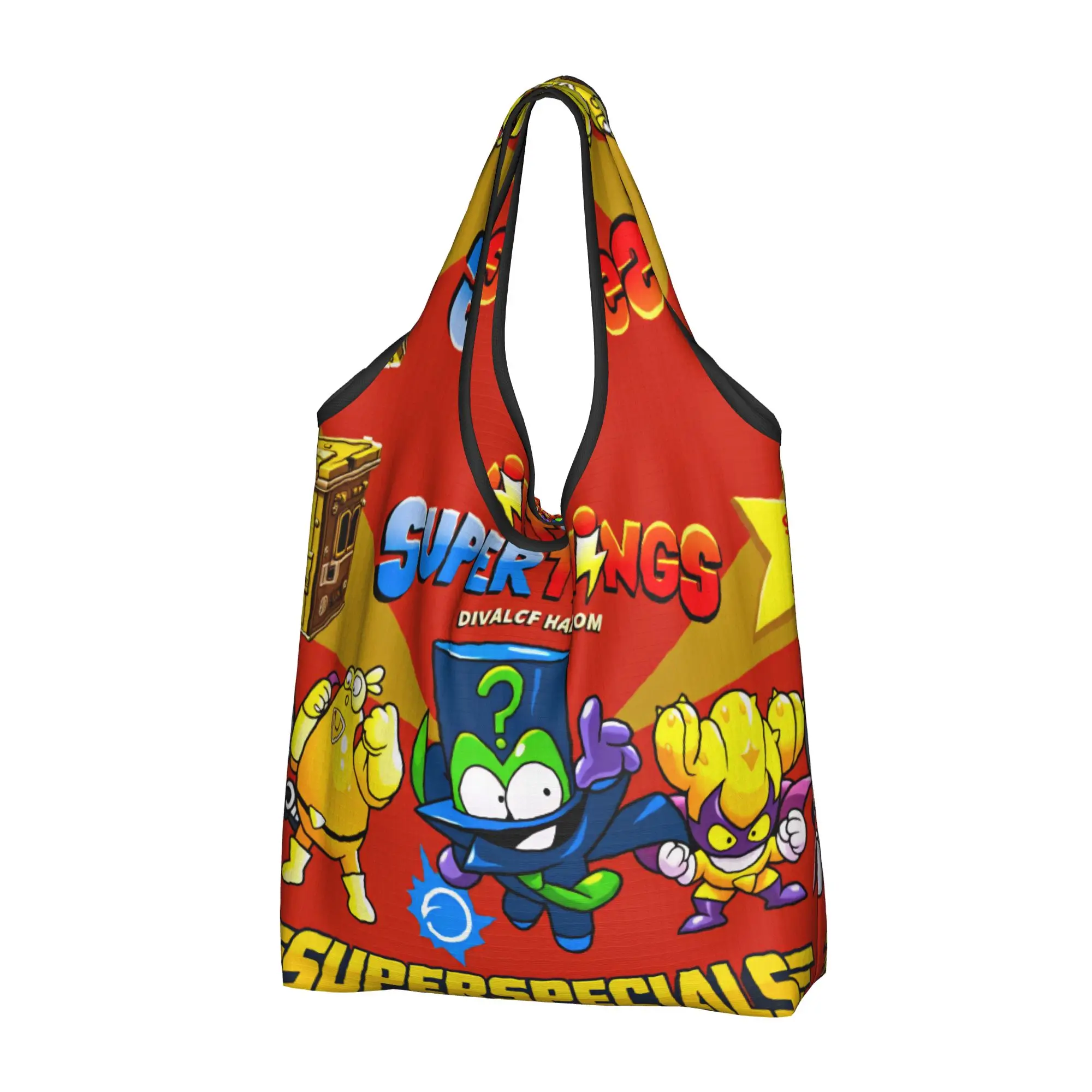 Fashion Printed S-Super Z-Zings Game  Tote Shopping Bags Portable Shopper Shoulder Cartoon  Handbag