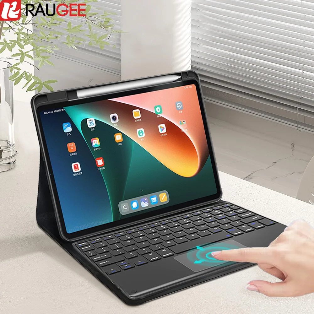 

Keyboard Case for Xiaomi Mi Pad 6 Pro Keyboard Case Tablet Cover for Xiaomi Pad 5 Pro Redmi Pad SE 2023 Bluetooth Keyboard Case